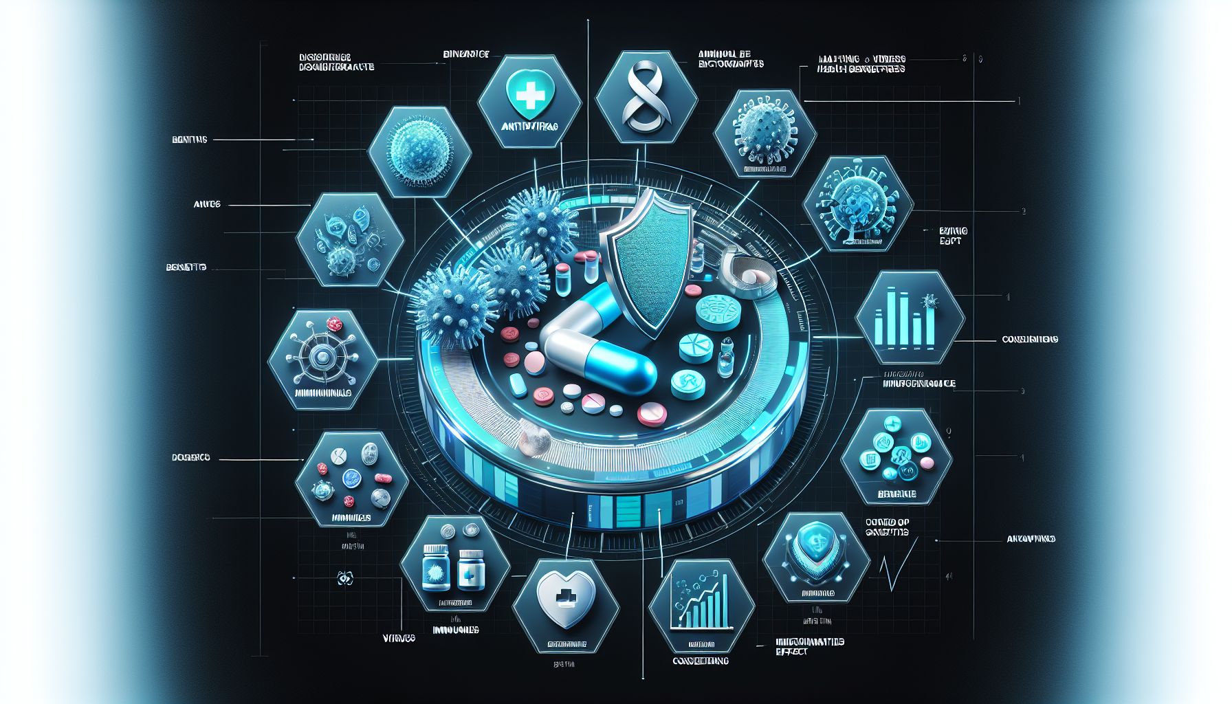 Image of antiviral medications and their usage in treating viral infections